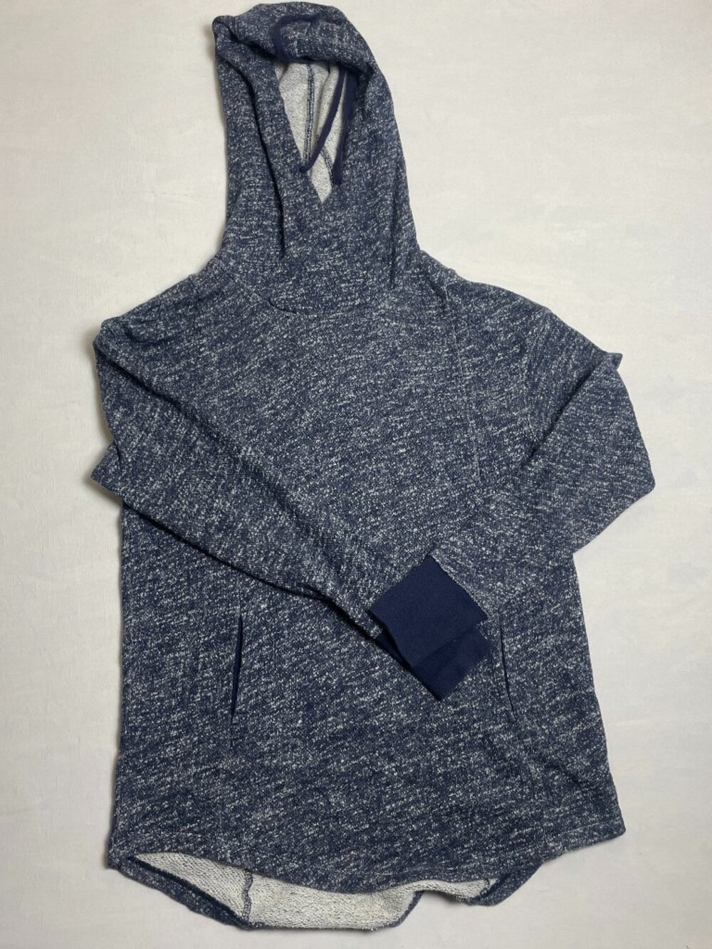 MOSSIMO Supply.co Blue Dye Pullover Hoodie Kangaroo Pocket Sweatshirt Size S